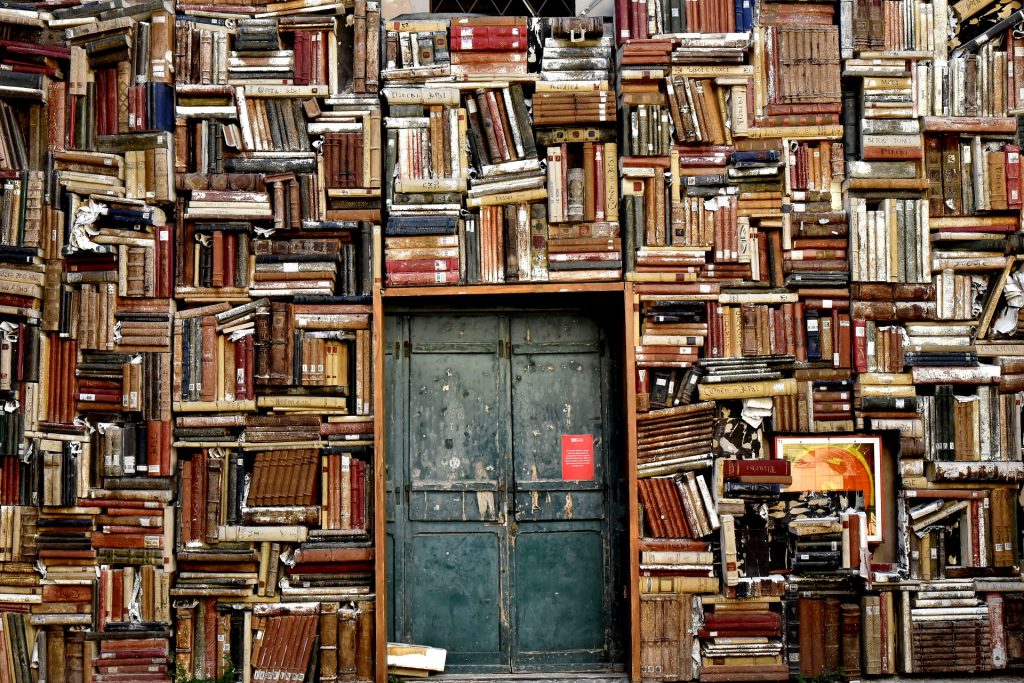 book writer door