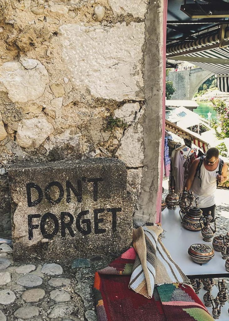 bośnia-mostar-dont-forget
