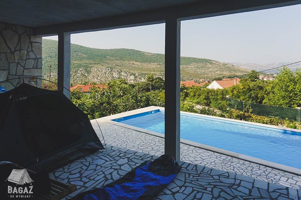 willa z basenem w blagaj