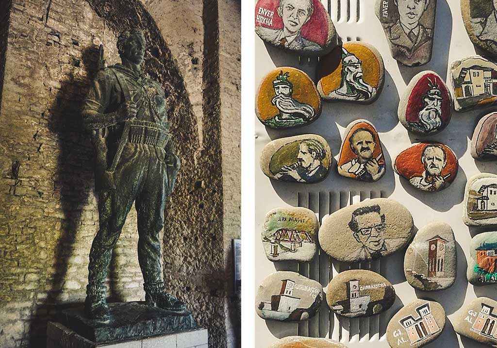 pamiątki z gjirokastry