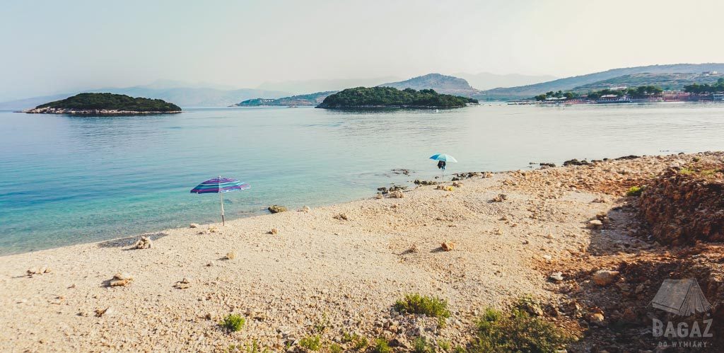 ksamil dzika plaża