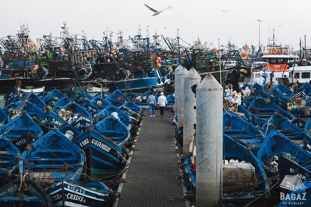 port d'Essaouira port rybacki w essaouirze