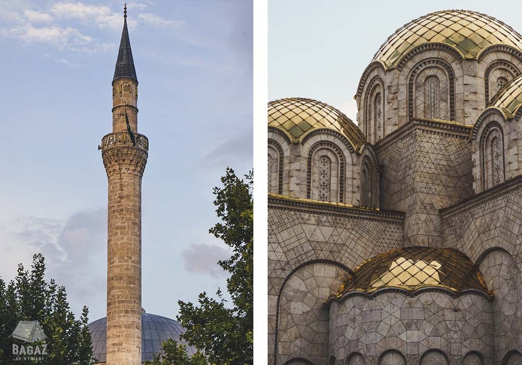 meczet i dom pamięci Matki Teresy w stolicy Macedonii