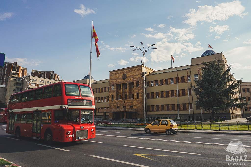 budynek Ministerstwa Spraw Zagranicznych w Skopje