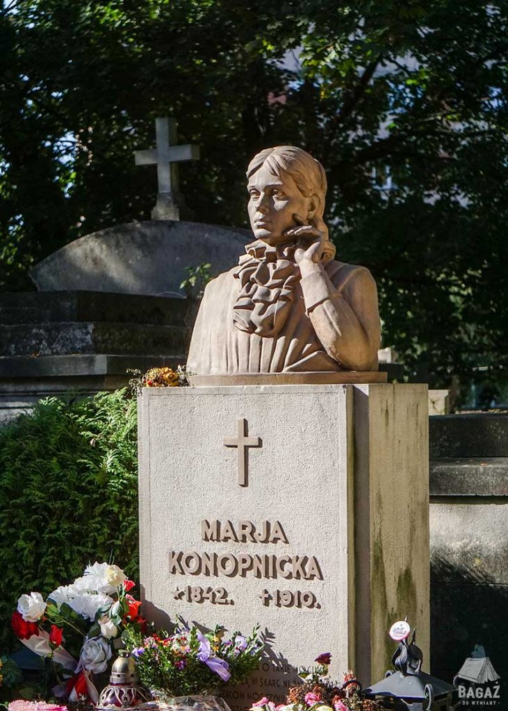 grób marii konopnickiej