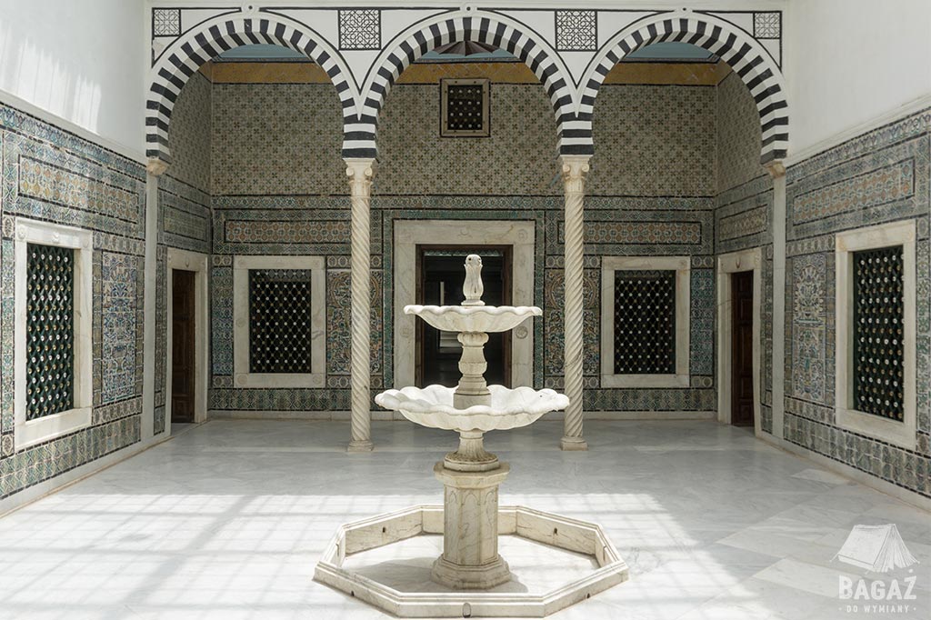 jedna z sal muzeum Bardo, Tunis