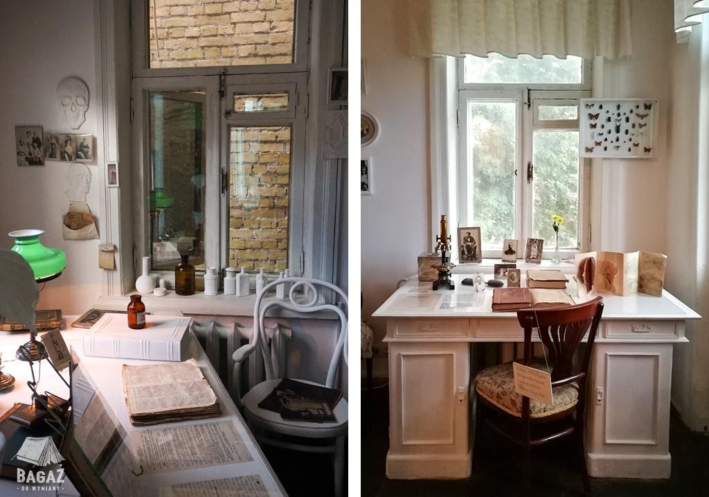 wnętrze muzeum michaiła bulhakova w kijowie