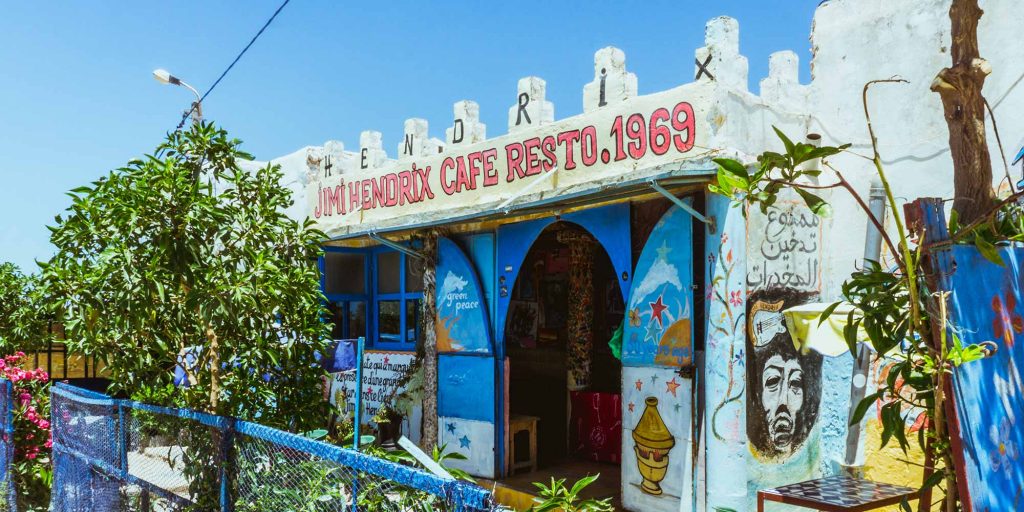 diabat restauracja z Jimim Hendrixem