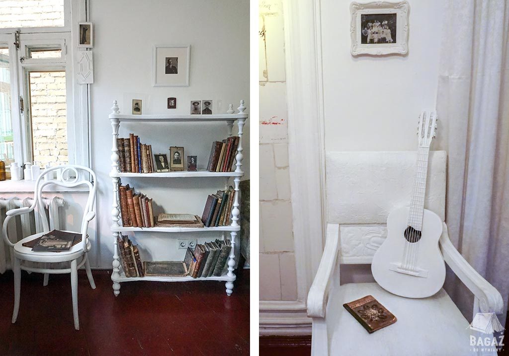 wnętrza muzeum Bułhakowa w Kijowie