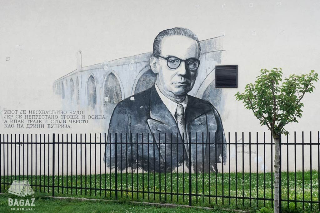 mural Ivo Andrić w Wiszegradzie
