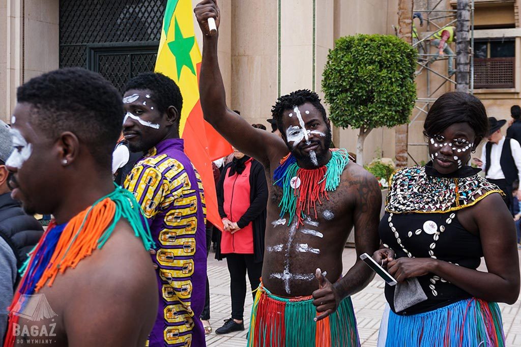 drużyna z Senegalu podczas World Folklore Days 2019 w Marrakeszu