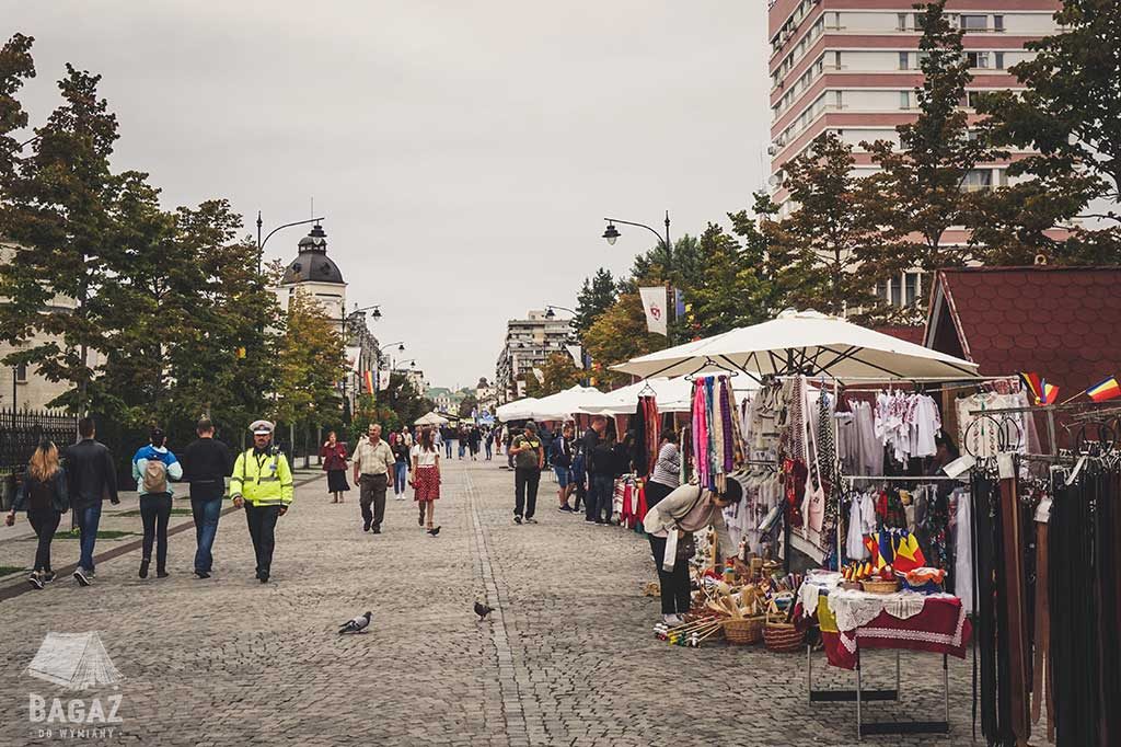 deptak w rumuńskim jassy (Iasi)