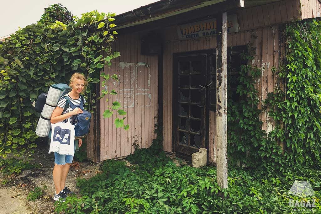 opuszczony sklepik shabla bułgaria