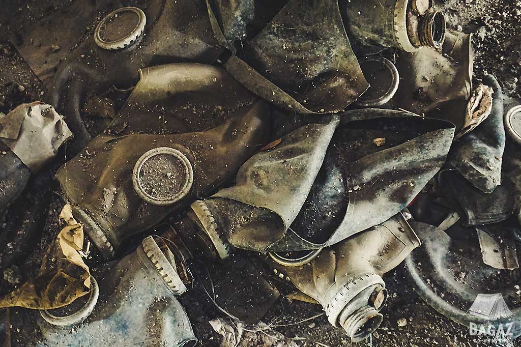 maski przeciwgazowe bałczik urbex