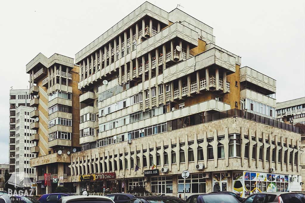 architektura brutalistyczna w jassy w rumunii