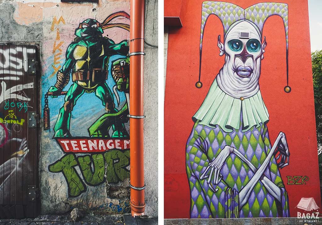 streetart w bułgarskim Plovdiv