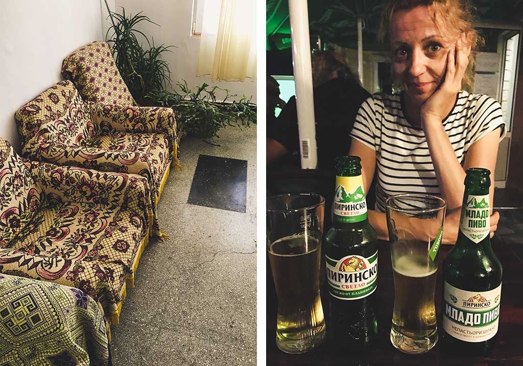 stare fotele w bułgarskim hotelu