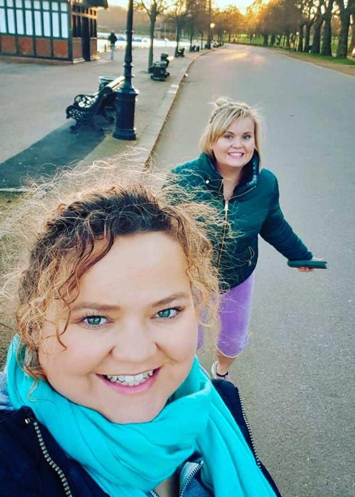 dorota i magda w trakcie epidemii koronawirusa w londynie